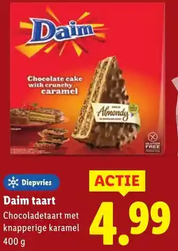Lidl Daim taart aanbieding