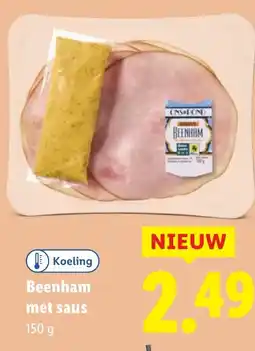 Lidl Beenham met saus aanbieding