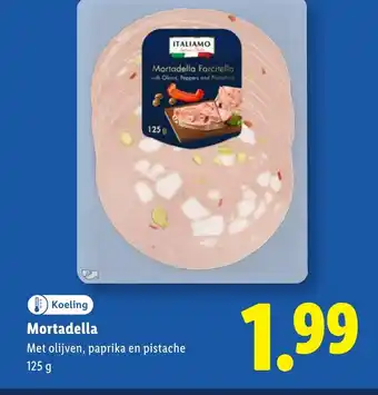 Lidl Mortadella aanbieding