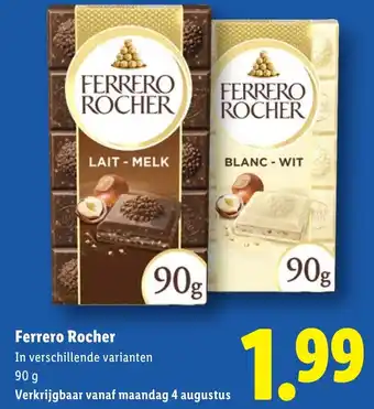 Lidl Ferrero Rocher aanbieding