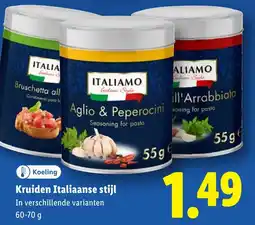 Lidl Kruiden Italiaanse stijl aanbieding
