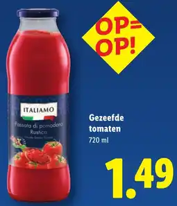 Lidl Gezeefde tomaten aanbieding