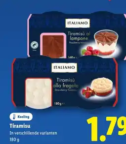 Lidl Tiramisu aanbieding