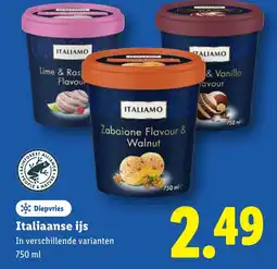 Lidl Italiaanse ijs aanbieding