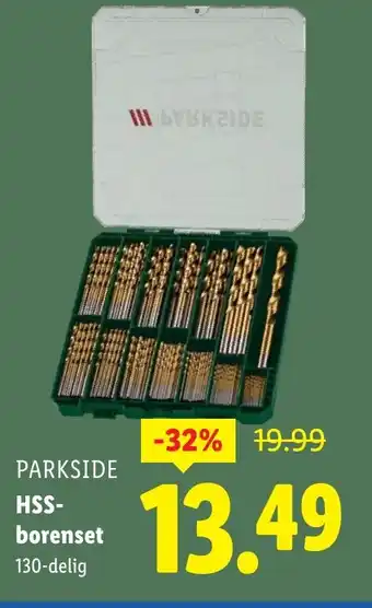 Lidl PARKSIDE HSS borenset aanbieding