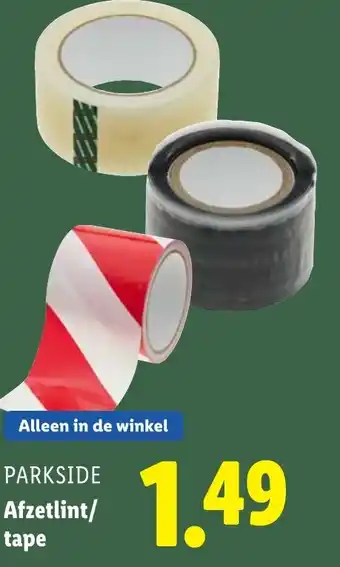 Lidl PARKSIDE Afzetlint tape aanbieding