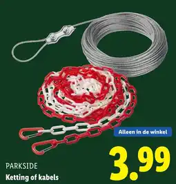 Lidl PARKSIDE Ketting of kabels aanbieding