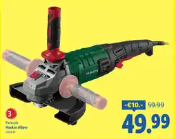Lidl Parkside Haakse slijper aanbieding