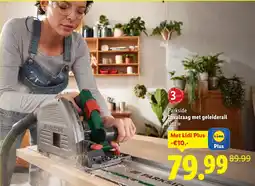 Lidl Parkside Invalzaag met geleiderail aanbieding