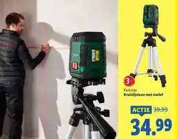 Lidl Parkside Kruislijnlaser met statief aanbieding