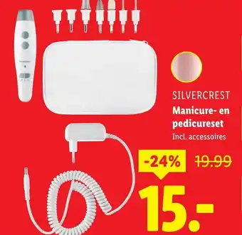 Lidl SILVERCREST Manicure en pedicureset aanbieding