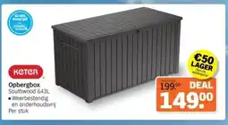 Albert Heijn Opbergbox Southwood aanbieding