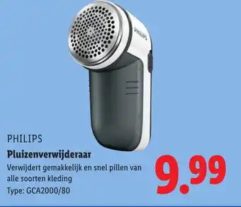 Lidl PHILIPS Pluizenverwijderaar aanbieding