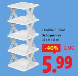 Lidl LIVARNO HOME Schoenenrek aanbieding