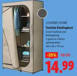 Lidl Textiele kledingkast aanbieding