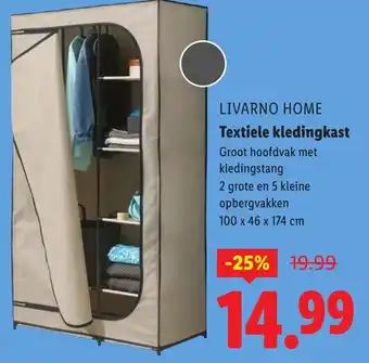 Lidl Textiele kledingkast aanbieding