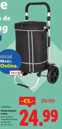Lidl Boodschappen trolley aanbieding