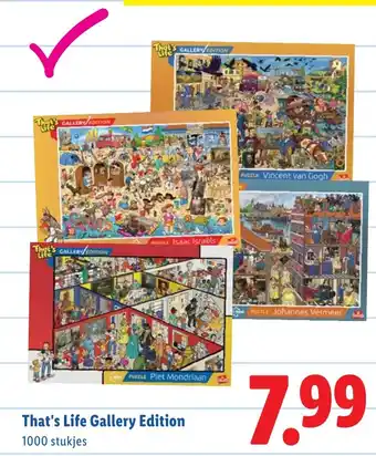 Lidl That's Life Gallery Edition aanbieding