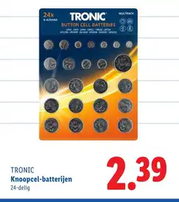 Lidl TRONIC Knoopcel batterijen aanbieding