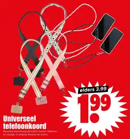 Dirk Universeel telefoonkoord aanbieding