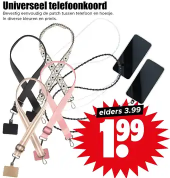 Dirk Universeel telefoonkoord aanbieding