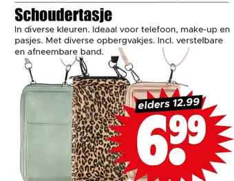Dirk Schoudertasje aanbieding