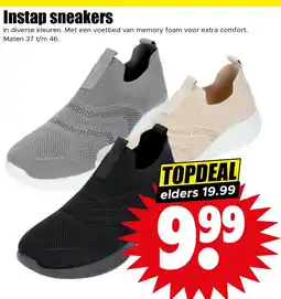 Dirk Instap sneakers aanbieding