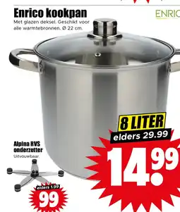 Dirk Enrico kookpan aanbieding