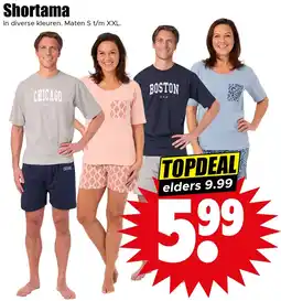Dirk Shortama aanbieding