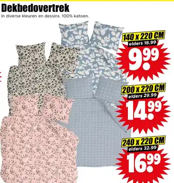 Dirk Dekbedovertrek aanbieding