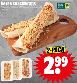 Dirk Verse snackwraps aanbieding