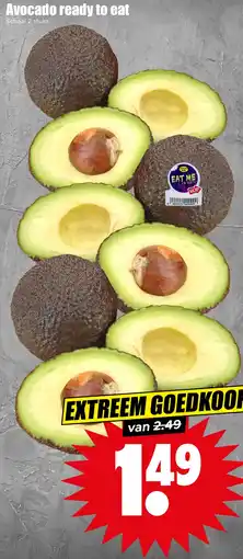 Dirk Avocado ready to eat aanbieding
