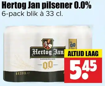 Dirk Hertog Jan pilsener 0.0% aanbieding