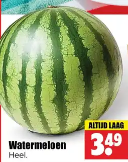 Dirk Watermeloen aanbieding