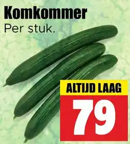 Dirk Komkommer aanbieding