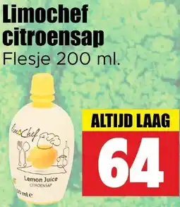 Dirk Limochef citroensap aanbieding