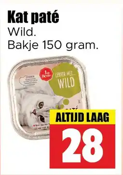 Dirk Kat paté Wild aanbieding
