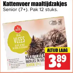 Dirk Kattenvoer maaltijdzakjes aanbieding
