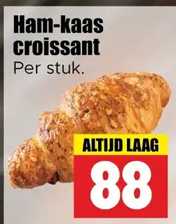 Dirk Ham kaas croissant aanbieding