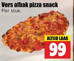 Dirk Vers afbak pizza snack aanbieding