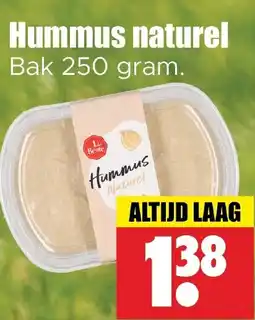Dirk Hummus naturel aanbieding