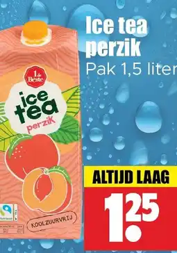 Dirk Ice tea perzik aanbieding