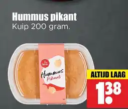 Dirk Hummus pikant aanbieding