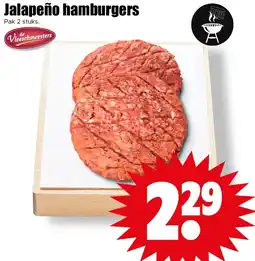 Dirk Jalapeño hamburgers aanbieding