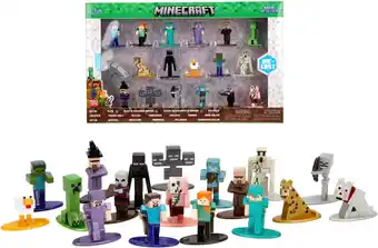 Amazon Jada Minecraft Nano-figuren, 4 cm, W12 aanbieding