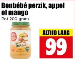Dirk Bonbébé perzik, appel of mango aanbieding