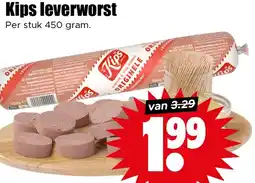 Dirk Kips leverworst aanbieding