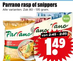 Dirk Parrano rasp of snippers aanbieding