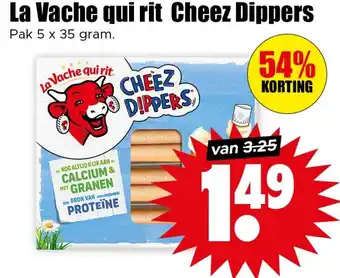 Dirk La Vache qui rit Cheez Dippers aanbieding