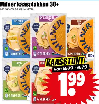 Dirk Milner kaasplakken 30+ aanbieding